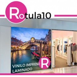 Vinilo impreso laminado