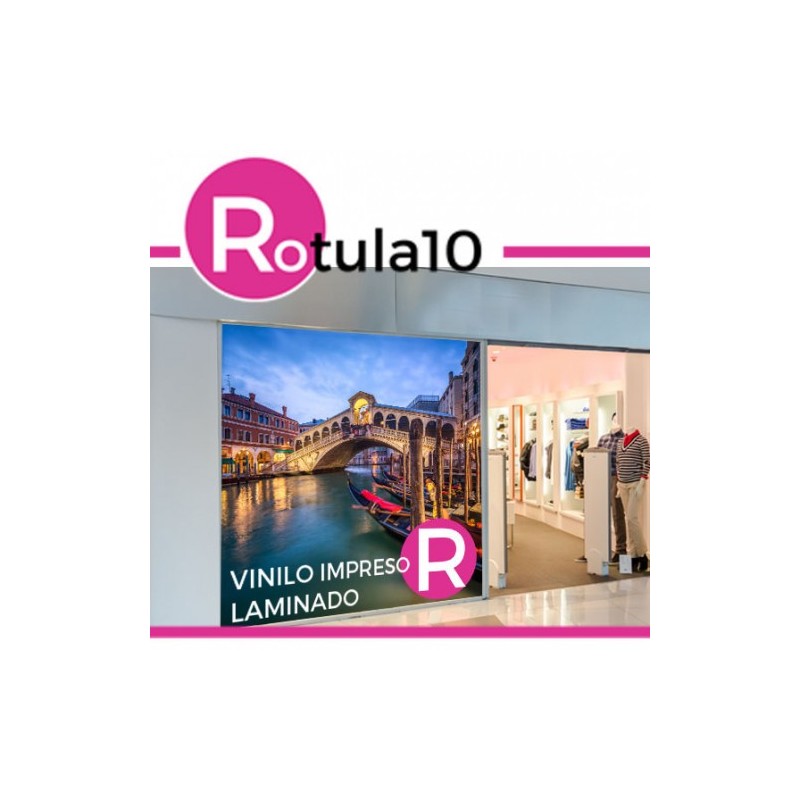 Vinilo impreso laminado